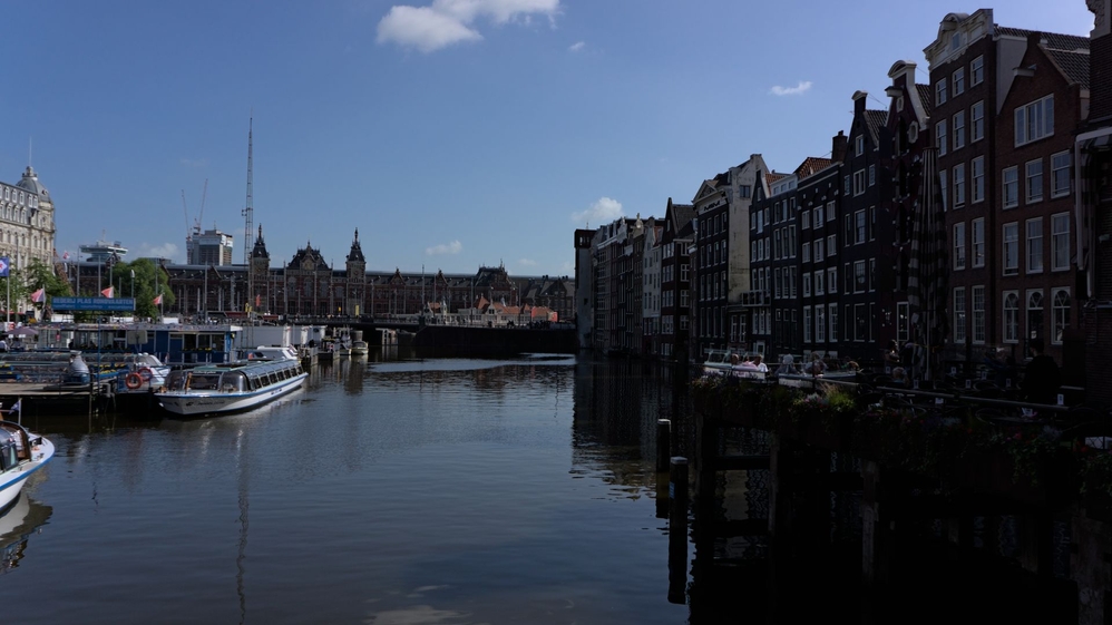 Houses near the Centraal station