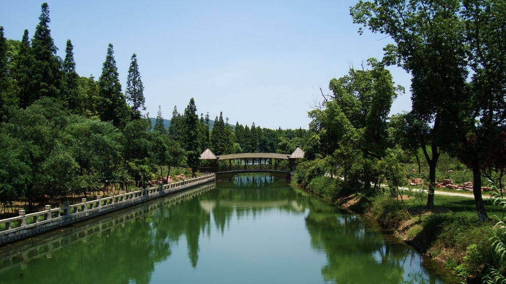 In the scenic park of Changshu