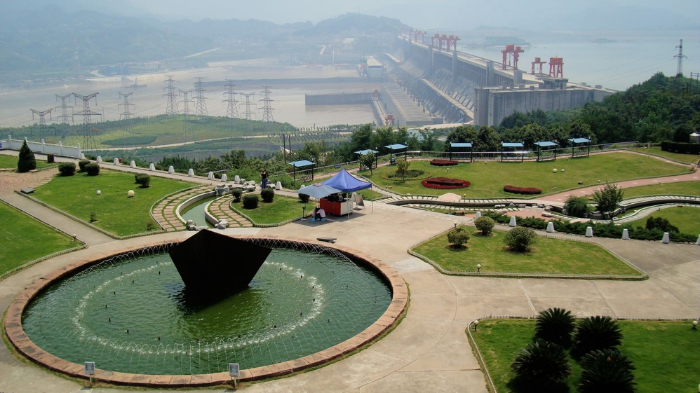 At the Three Gorges Dam