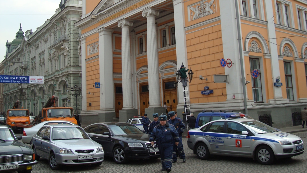 Streets in Moscow