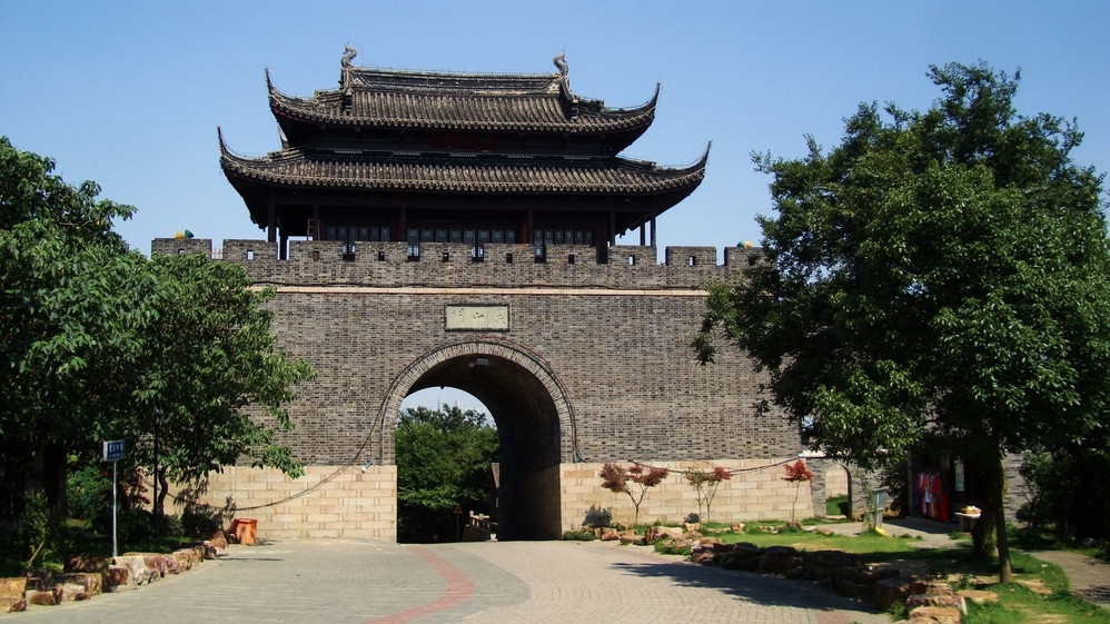 Park entrance at Changshu