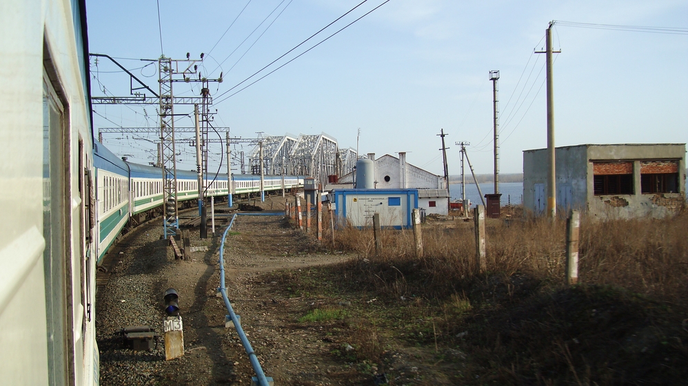 The Usbek railway cars