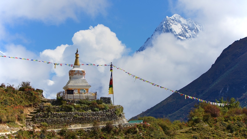 Temples along the trek