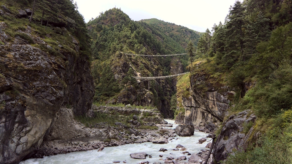 Ascent to Namche Bazaar