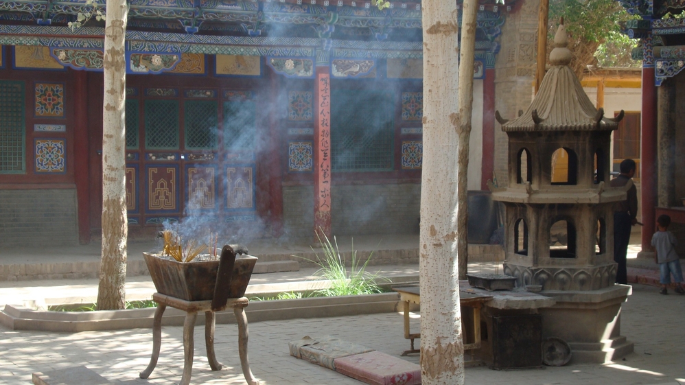Temple in Dunhuang