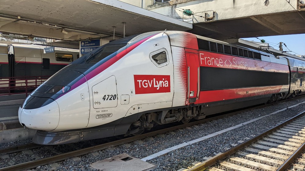 High speed train to Luxembourg