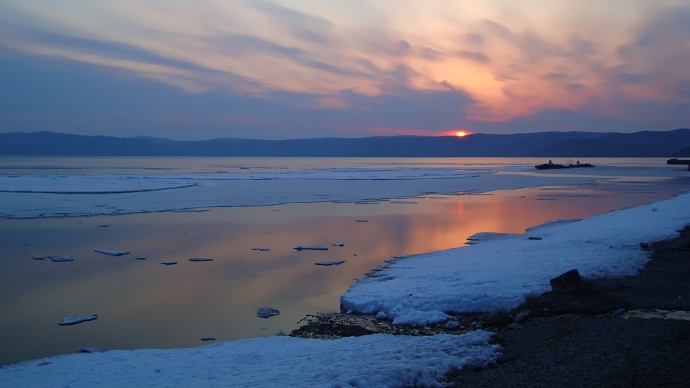 Vodka at Lake Baikal